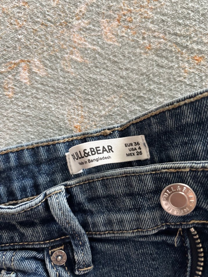 Kadın Mavi Denim Regular Fit Jean - Görsel 2