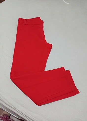 xl Beden kırmızı Renk Kırmızı pantolon 