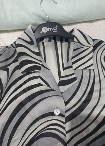 xl Beden Şifon vintage gömlek 