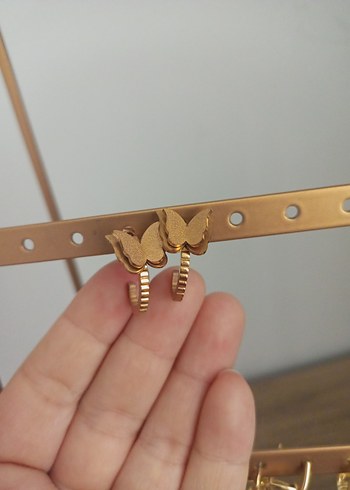 paslanmaz çelik küpe - Görsel 2