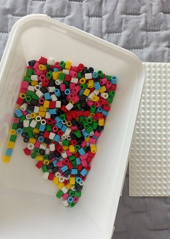 Renkli Lego Boncuk Seti