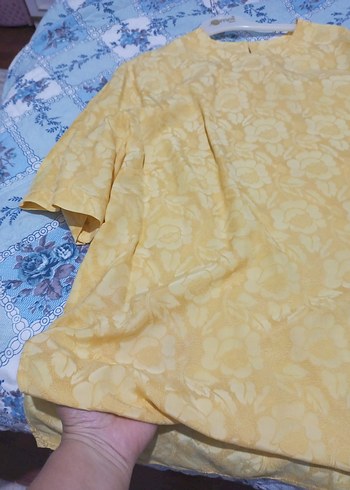 xxl Beden sarı Renk vintage bluz