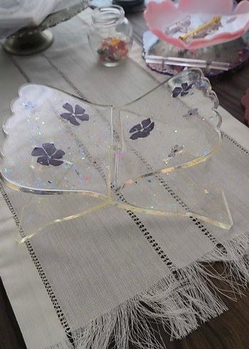 Kurutulmuş Çiçekli Rahle - Görsel 2