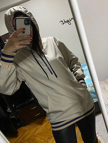 s Beden ten rengi Renk Kapşonlu sweatshirt