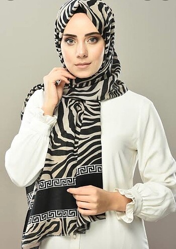 Zebra desen şal