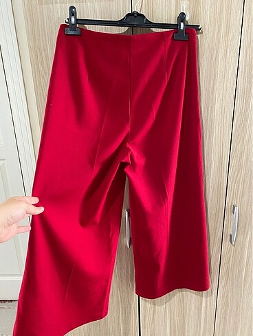 40 Beden Kırmızı bol pantolon