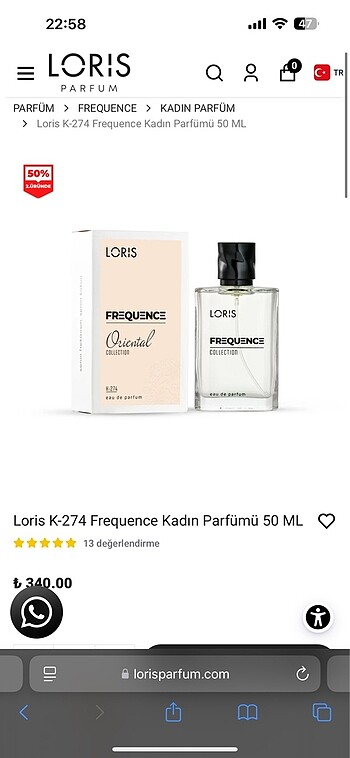 Beden Loris 274