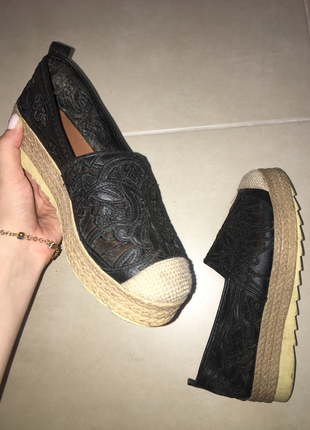 siyah espadril