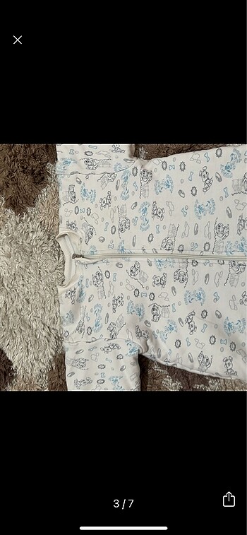 4 Yaş Beden Pijama tulum 2-4 yaş