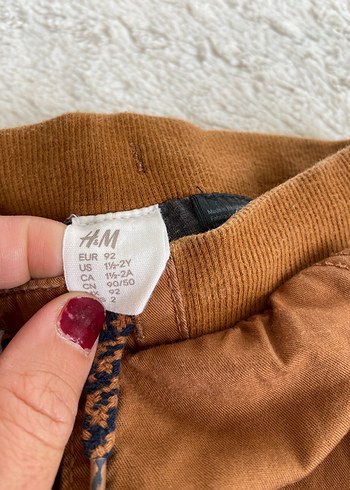 H&M H&M Erkek Çocuk Rahat Kesim Kahverengi Pantolon