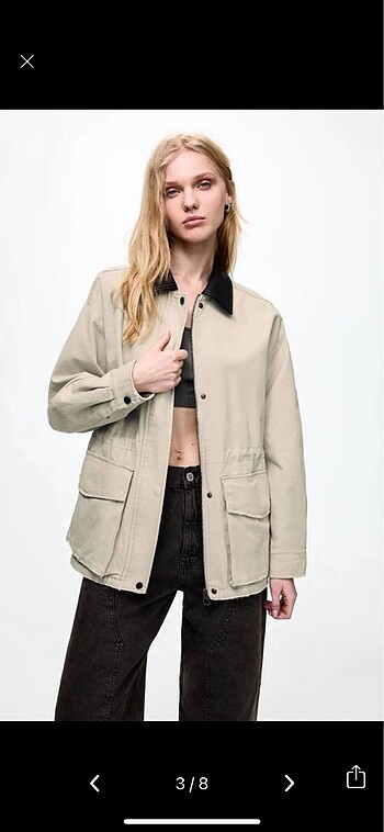 xs Beden Pull bear ceket