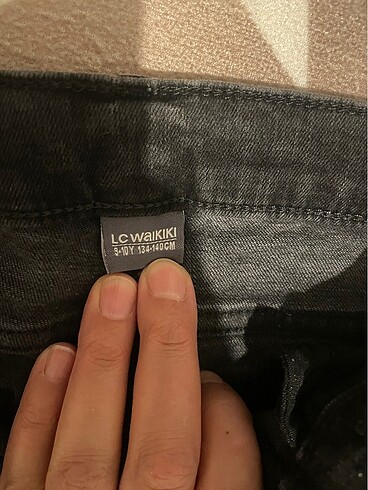 LC Waikiki Erkek çocuk siyah kot pantolon