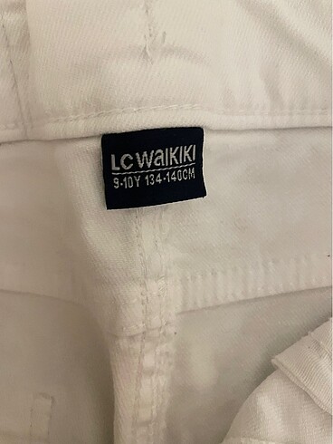 LC Waikiki Erkek çocuk beyaz pantolon