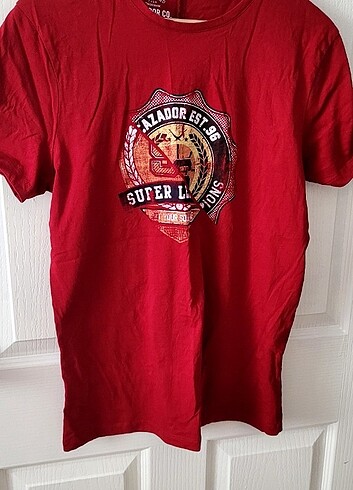 Kırmızı Bordo Yeni Erkek Tshirt