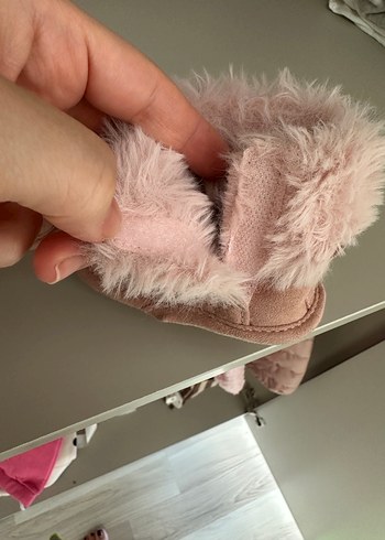Kız Çocuk Pembe Kürklü bot - Görsel 4