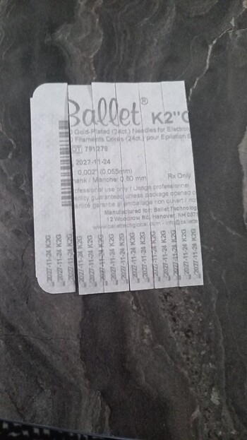 Diğer Ballet k2 iğne