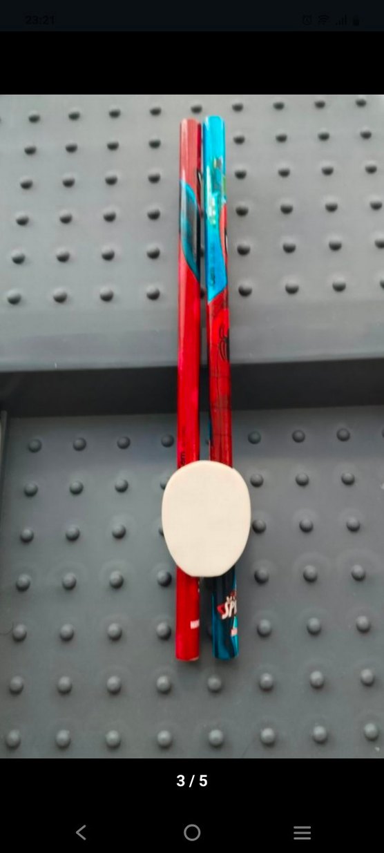 Örümcek Adam Temalı 2'li Kalem ve Silgi - Görsel 3