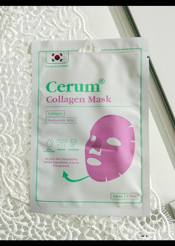 Kiper Cerum Kolajen Yüz Maskesi Paket İçinde 5 Adet - Görsel 7