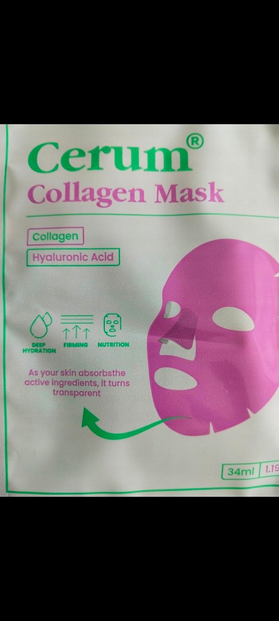 Kiper Cerum Kolajen Yüz Maskesi Paket İçinde 5 Adet - Görsel 4