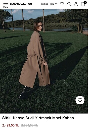 38 Beden camel Renk Suud collection kaban