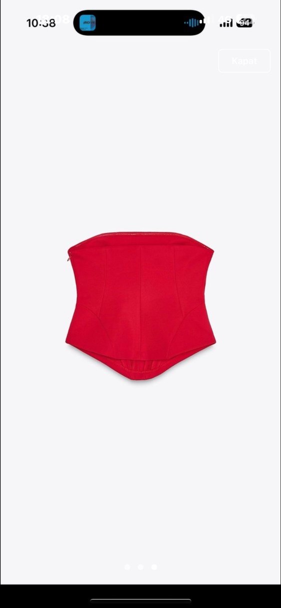 Parlak Kırmızı üst - Görsel 3