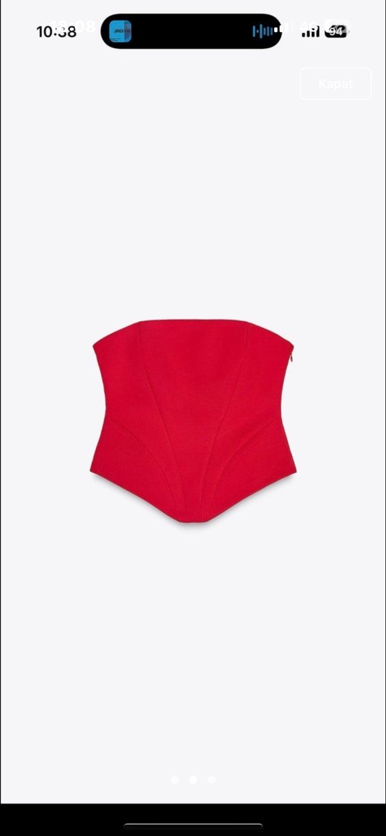 Parlak Kırmızı üst - Görsel 2