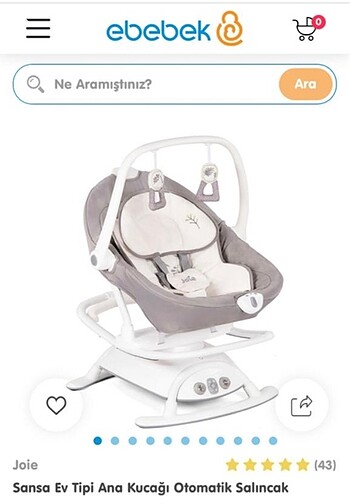 Joie otomatik salıncak