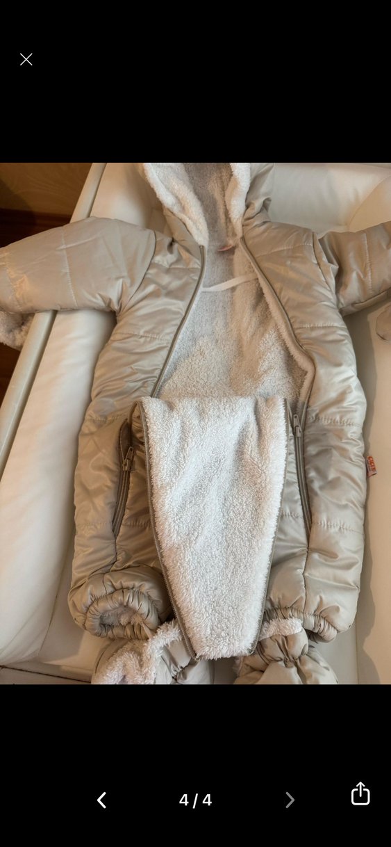 Bebek Kürklü Tulum - Görsel 4