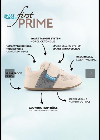 Bej Erkek Bebek İlk Adım Ayakkabısı - Görsel 5