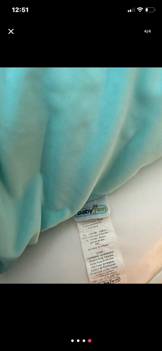 Babyjem Köpüklü Banyo Yatağı - Görsel 4