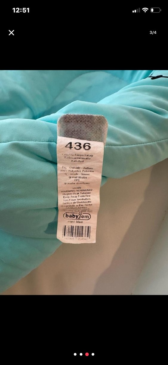 Babyjem Köpüklü Banyo Yatağı - Görsel 3