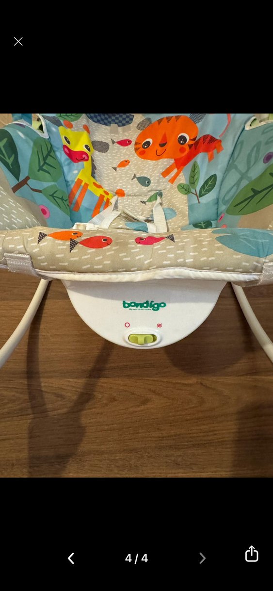 Bondigo Titreşimli Sallanan Ana Kucağı - Görsel 4