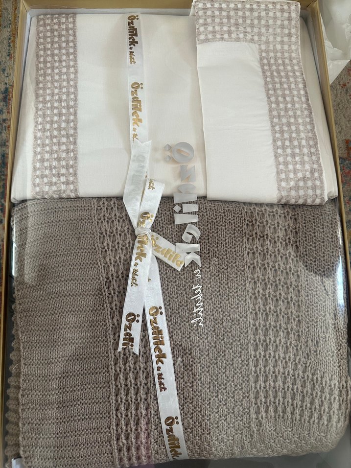 Özdilek Triko Battaniyeli 7 Parça Nevresim Seti - Görsel 2