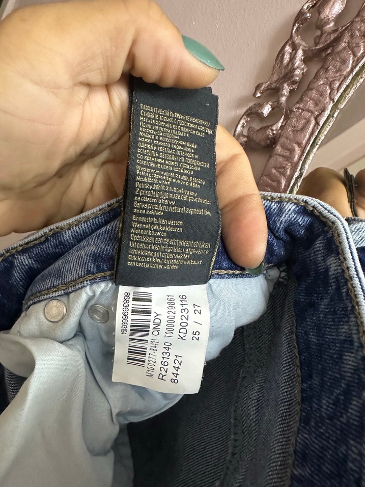 Mavi marka Kadın momjean - Görsel 3