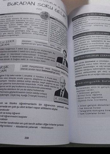 Auzef çocuk gelişimi lisans ders  Kitap 2025 Güncel - Görsel 5