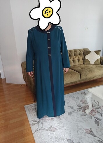Zümrüt yeşili ferace