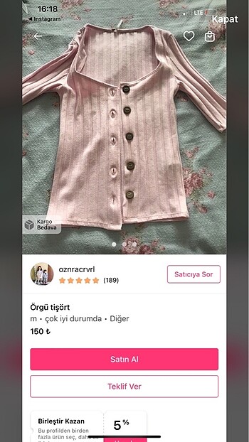 15-36 kg Beden Takas