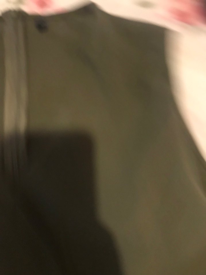 Volanlı Keten Hamile Midi Elbise - Görsel 3