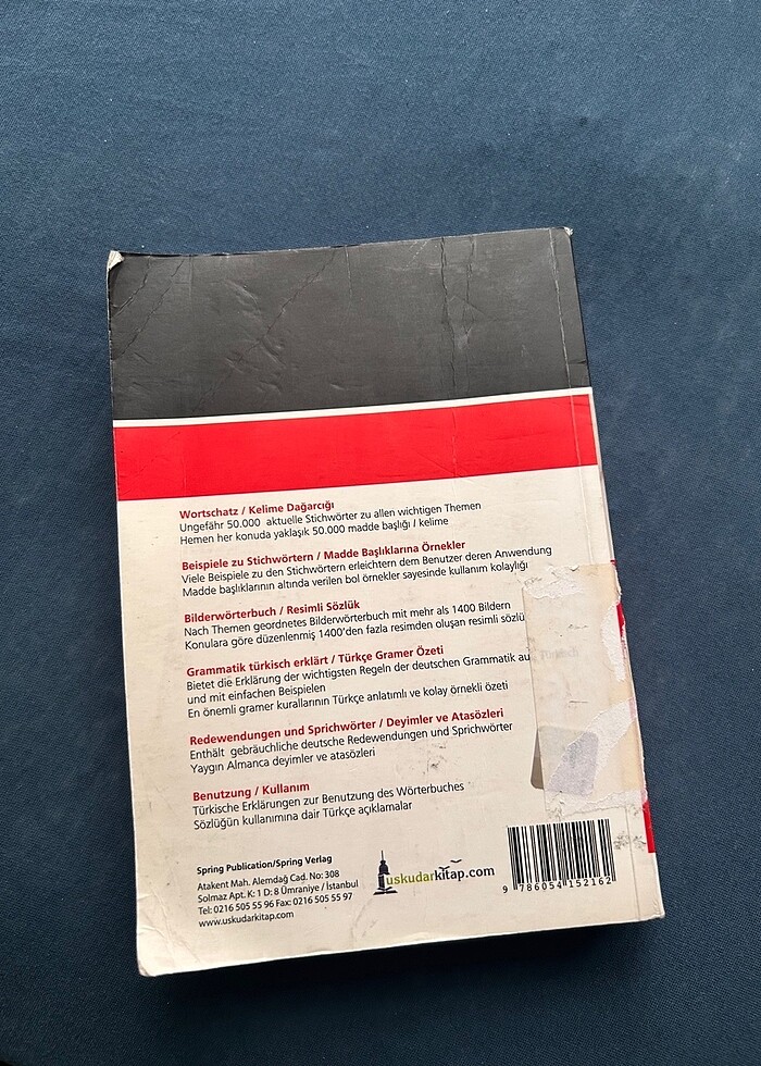 Almanca Sözlük Praktisches Wörterbuch Cdsiz - Görsel 2