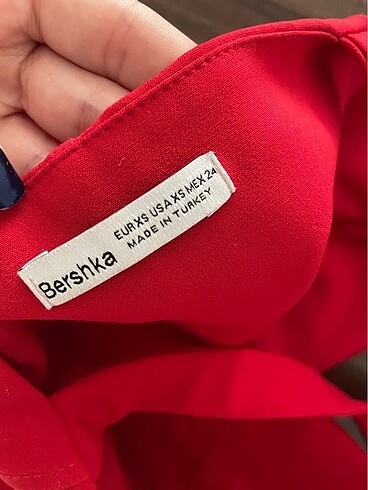 xs Beden Bershka korse