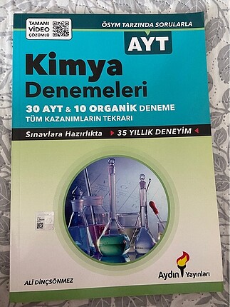 AydınYayınları AYT Kimya Denemeleri