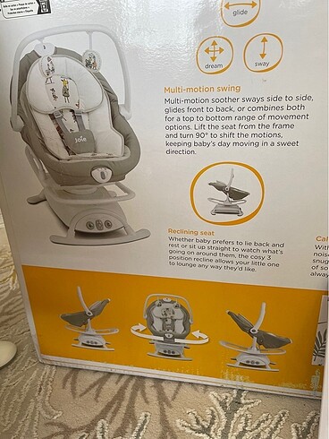 Joie marka elektrikli otomatik ana kucağı - Görsel 8