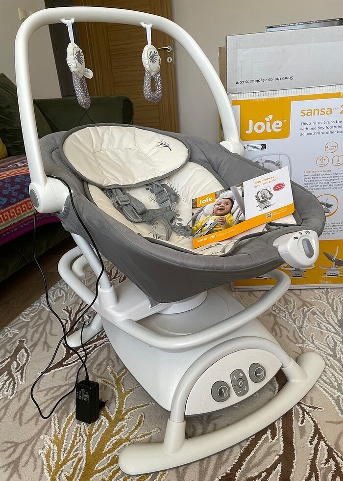 Joie marka elektrikli otomatik ana kucağı - Görsel 2