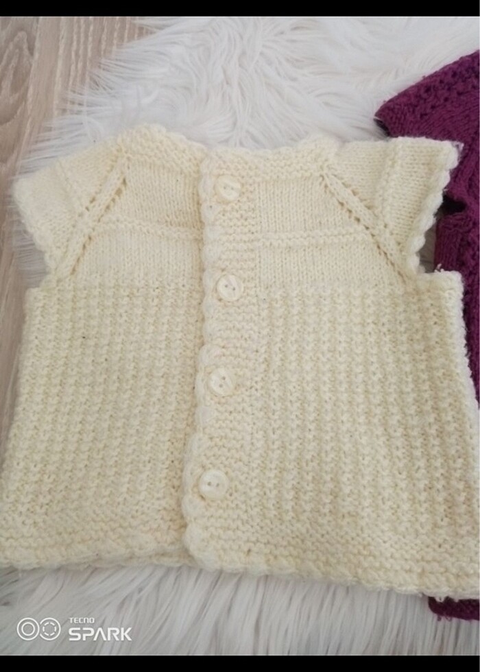 Yelek örme kışlık - Görsel 3