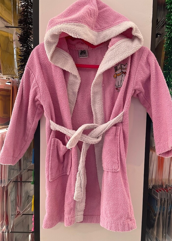 Kız çocuk bornoz - Görsel 4