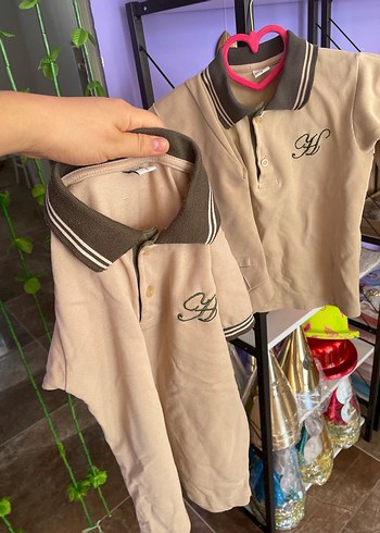 BEJ KIZ ÇOCUK OKUL KIYAFETİ 3 lü - Görsel 3