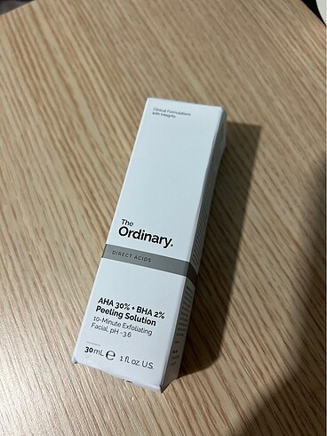 Beden The Ordinary Aha30%+ Bha2% peeling
