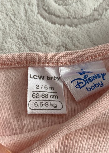 Pembe Baskılı Bebek Kız Tulum - Görsel 3