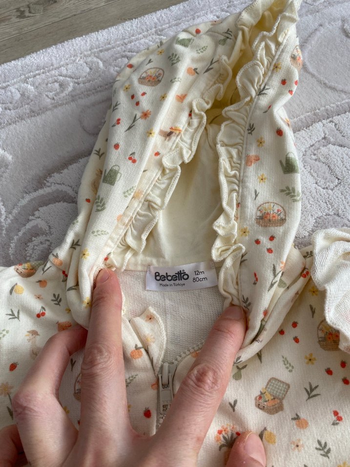 Mint yeşili Bebek Kız Takımı - Görsel 4