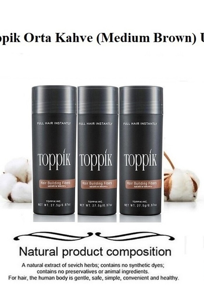 3 adet Toppik Topik Orta kahve 27.5 gr - Görsel 2